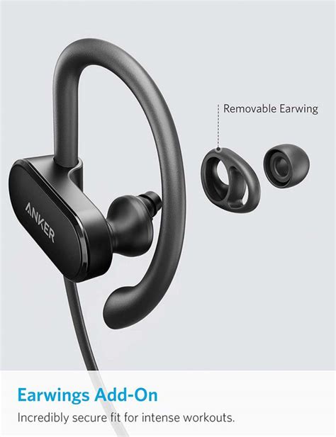 Anker Waterproof Bluetooth 5.0 Headphones Offers 18 Hours Play Time ...