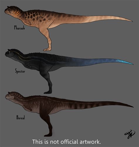 The Isle: Carnotaurus Skins by Onishark on DeviantArt