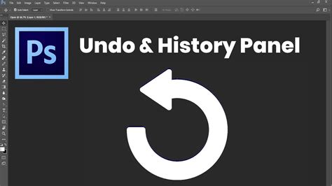 Undo Redo History in Photoshop CC | Undo History | Undo more than one ...