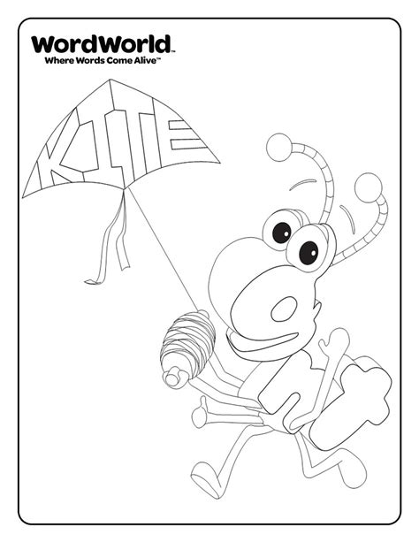 Pig WordWorld Coloring - Play Free Coloring Game Online