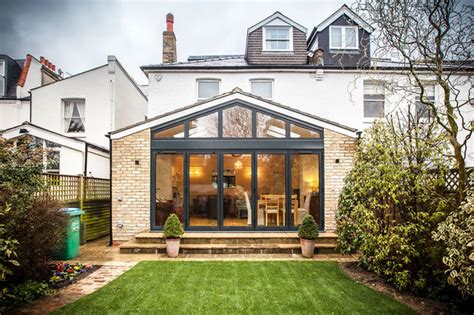 Pitched Roof Single-Storey Extension in Teddington - Traditional ...