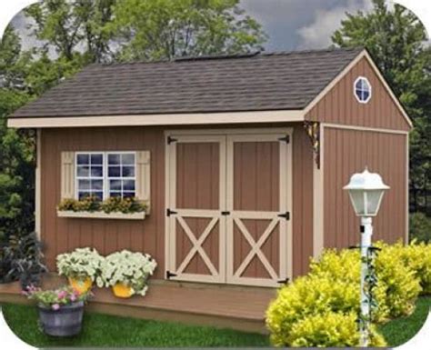 Northwood 14x10 EZup Wood Storage Shed Kit #outdoorwood | Building a ...