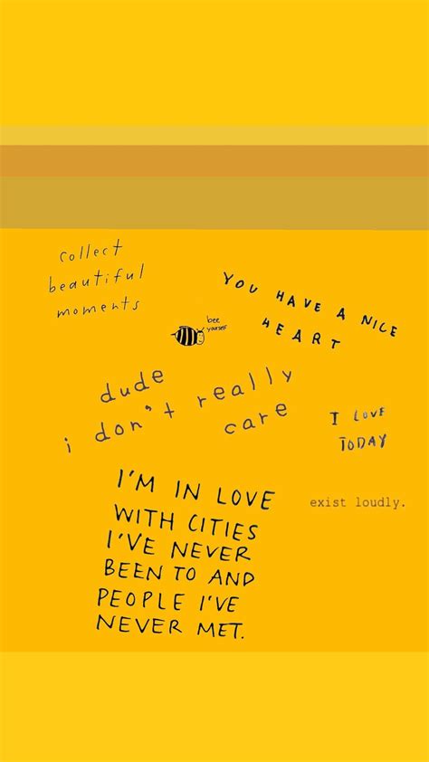 yellow aesthetic wallpaper iphone quotes | Yellow aesthetic pastel, Iphone wallpaper yellow ...