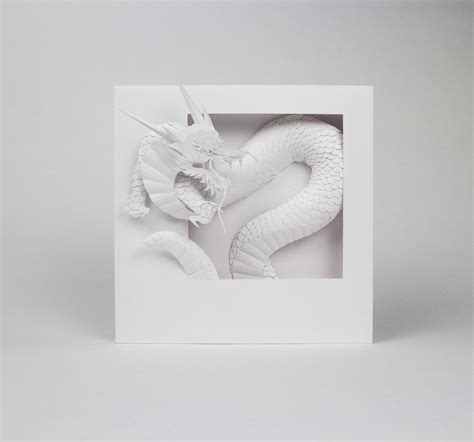 Dragon Paper Sculpture on Behance