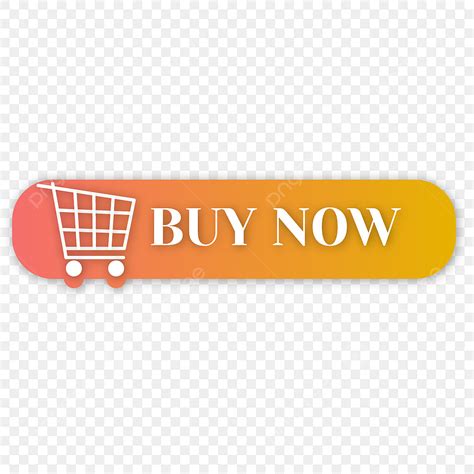 Buy Now Button Vector Design Images, Buy Now, Orange, Shopping Cart ...