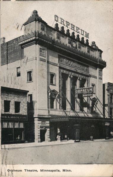 Orpheum Theatre Minneapolis, MN Postcard