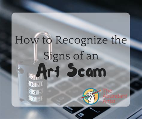 How to Recognize the Signs of an Art Scam - How to Sell Art Online | Online Marketing for Artists