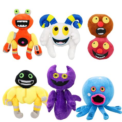 My Singing Monsters Plush,Wubbox Plush Toy Game Plushies Toy Dolls,Soft and Cuddly Monster Toy ...