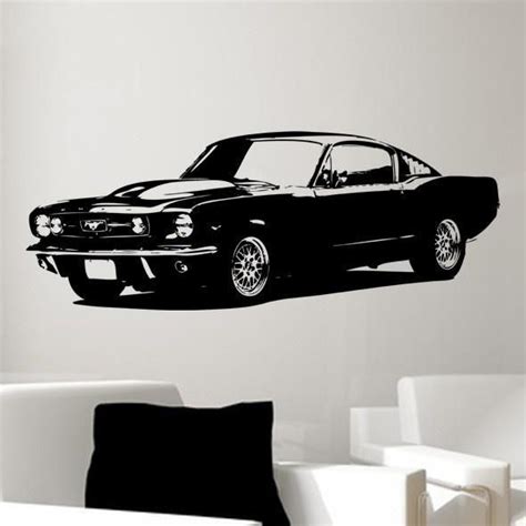 2025 Popular Ford Mustang Metal Wall Art