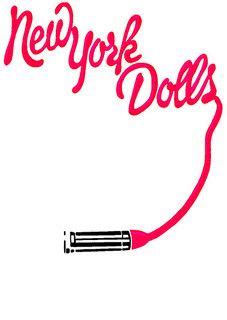 Camiseta New York Dolls Logo | Punk logos, ? logo, Band logos