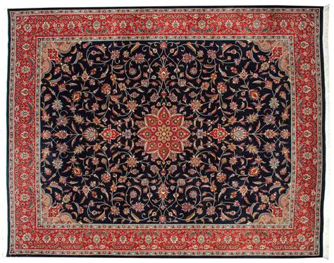 8×10 Persian Blue Oriental Rug 030231 – Carpets by Dilmaghani