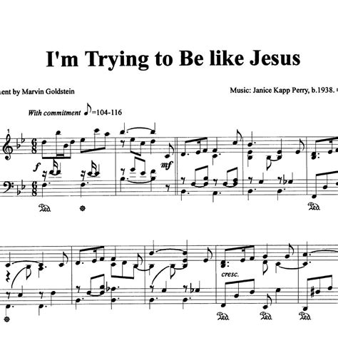 I’m Trying to Be Like Jesus from Favorites from the Children’s Songbook (Digital Copy) – Marvin ...