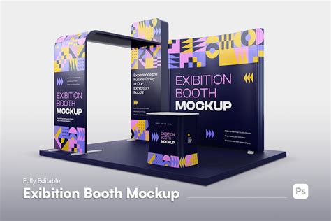 Exhibition Booth Mockup, Graphic Templates - Envato Elements