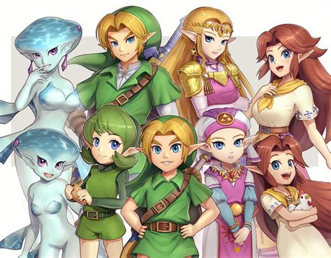 Zelda Ocarina Of Time Characters