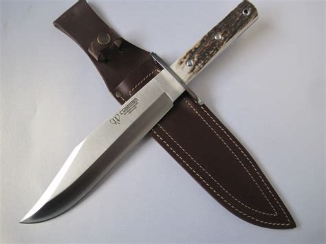 106C Cudeman Huge 15 Inch Stag Bowie Knife