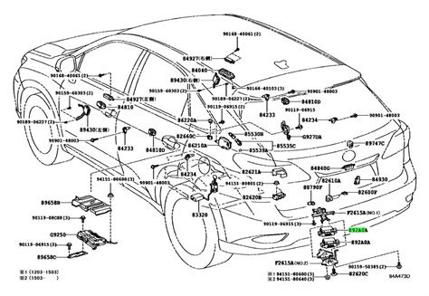 Uncovering the Intricacies of Lexus Parts: A Detailed Diagram