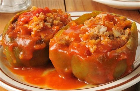 Betty Crocker's Stuffed Green Peppers Recipe | Recipe | Stuffed peppers, Italian stuffed peppers ...