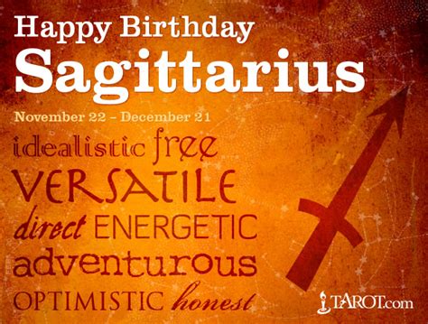 Sagittarius Birthday Astrology