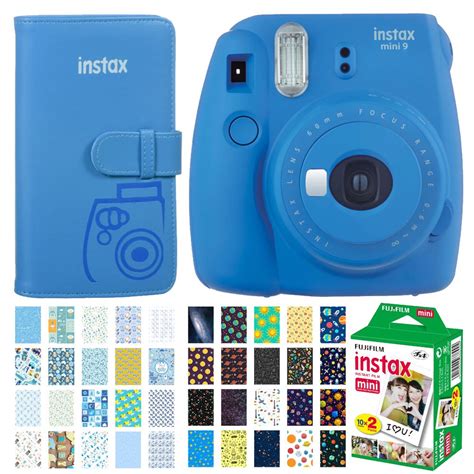 Dream Gift! Fujifilm Instax Mini 9 Instant Film Camera Cobalt Blue ...