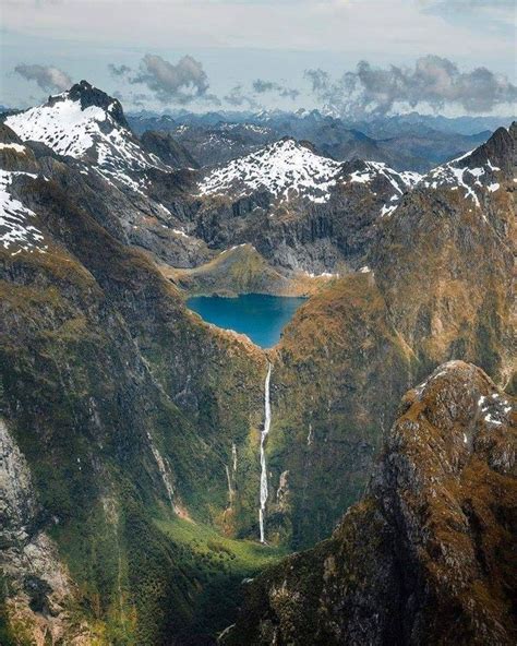 The Sutherland Falls are in New Zealand's South Island | Wonderful places, National parks, Road ...