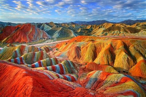 Zhangye Danxia Landform HD Wallpapers - HD Wallpapers Inn | Rainbow mountains china, Rainbow ...