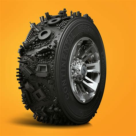 Continental tires on Behance