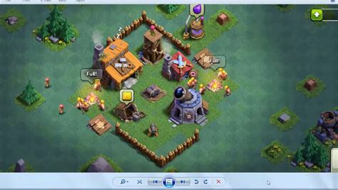 GLOBAL TOP BASE clash of clans builder hall 2 base design to win battles - YouTube