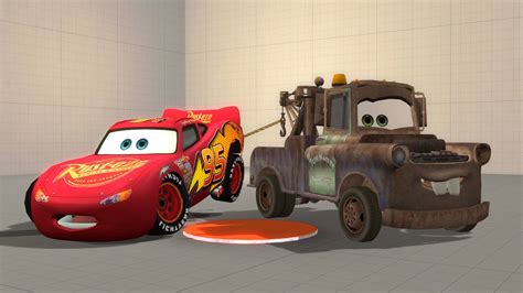 Mater Towing Lightning McQueen by RedKirb on DeviantArt