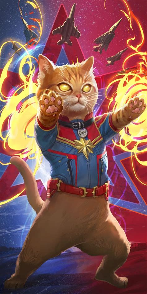 ArtStation - Captain Marvel's Goose in the Avengers Endgame?, in shoo | Marvel art, Marvel ...