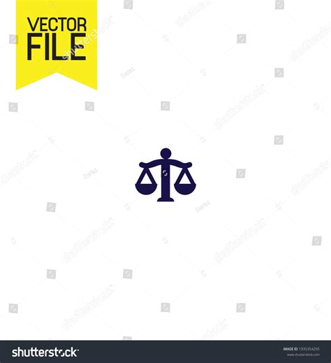 Law Icon Vector Illustration Law Logo Stock Vector (Royalty Free ...