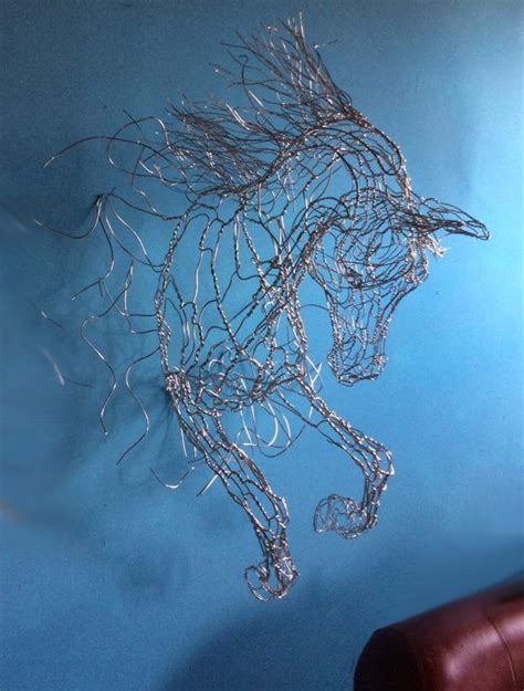 50 Marvelous Metal Wall Art Décor Pieces | Wire wall art, Wire art ...