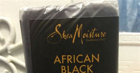 His Life Style Blog: Shea Moisture African Black Bar Soap Review