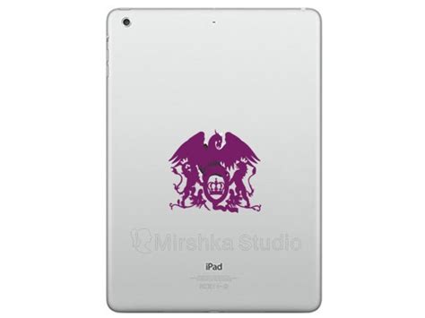 Queen Band Logo Sticker - Rock Band Vinyl Decal - Mirshka Studio