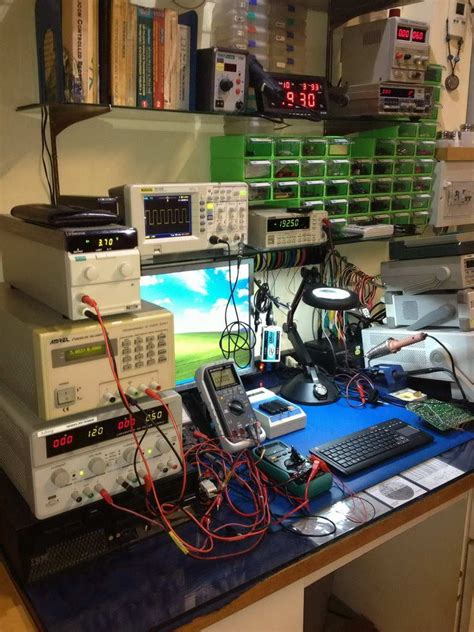 Whats your Work-Bench/lab look like? Post some pictures of your Lab. - Page 23 | Electronic ...