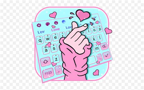 Love Heart Keyboard - Apps On Google Play Clip Art Emoji,Finger Heart Emoji - free transparent ...