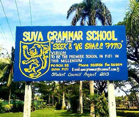 Fijian History - Suva Grammar School Audio Story