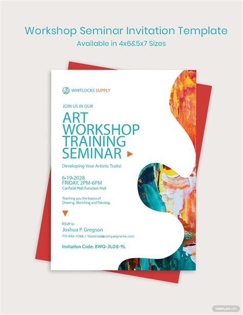 FREE Seminar Invitation Templates & Examples - Edit Online & Download | Template.net