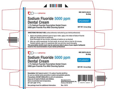 Sodium Fluoride Dental Cream - FDA prescribing information, side effects and uses