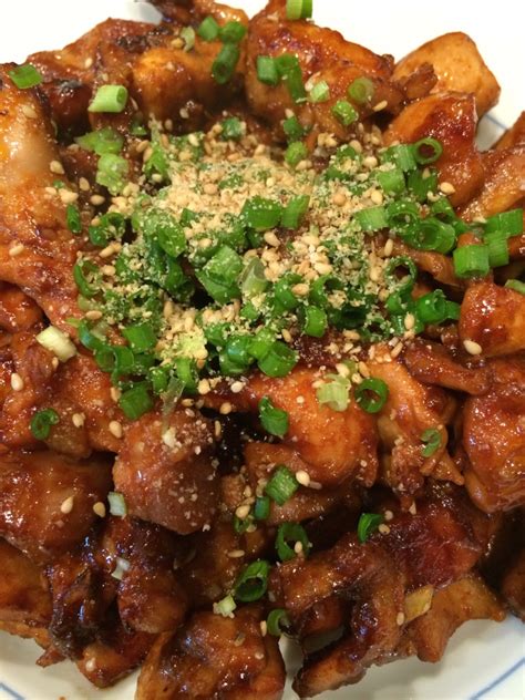 Korean Sweet and Spicy Chicken