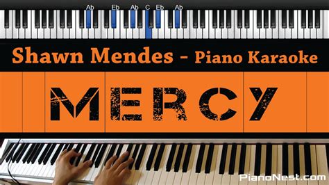 Shawn Mendes - Mercy - Piano Karaoke / Sing Along / Cover with Lyrics Chords - Chordify