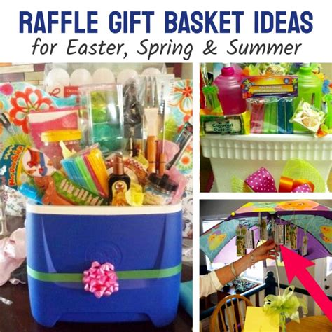 Raffle Gifts Basket Ideas For Easter, Spring and Summer fundraisers. family raffle door prizes ...