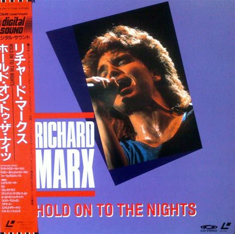 Richard Marx - Hold On To The Nights | Releases | Discogs