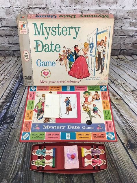 Vintage Mystery Date Board Game 1965 Complete! Milton Bradley | Mystery ...