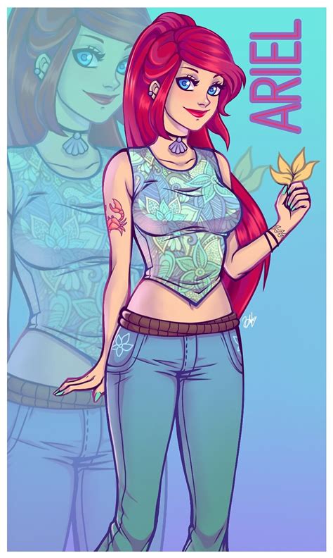 Modern Ariel -Fan Art by AlaishaTheWolf on DeviantArt