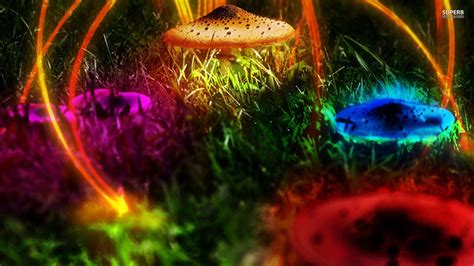 Neon Mushroom Wallpapers - Top Free Neon Mushroom Backgrounds - WallpaperAccess