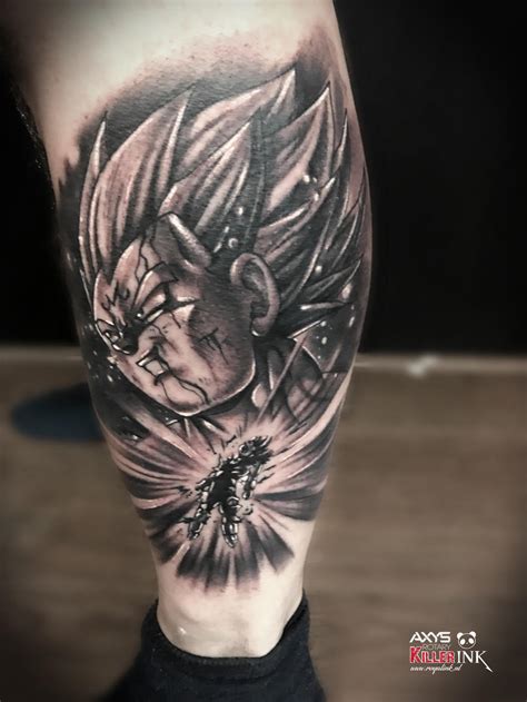 Majin vegeta dbz tattoo by nick limpens royal ink by nsanenl on DeviantArt