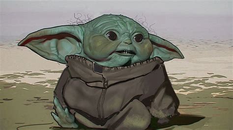 The Mandalorian's early designs of Baby Yoda were super creepy