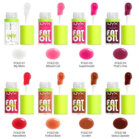 1 Nyx Fat Oil Lip Drip - Hydrating Tinted Gloss "pick Your 1 Color" Joy ...