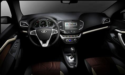 Lada Vesta interior teased