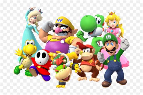 Transparent Mario Party Png - Super Mario Characters Svg, Png Download ...